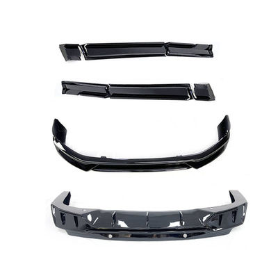 Ein guter Preis. Schwarz ABS Front Lip Side Skirt Diffusor Körper BSKT Kit für Lixiang L7 L8 L9 2022-2024 Modell Deckung Typ zu erschwinglichen Preisen Online