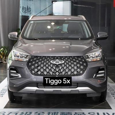 Ein guter Preis. Chery Tiggo 5x Benzin Gas Klein SUV Fahrzeug 1.5L Manuelle CVT 175km/h 120 PS Brennstoff Benzin TPMS Reifendruckmesssystem Auto Online