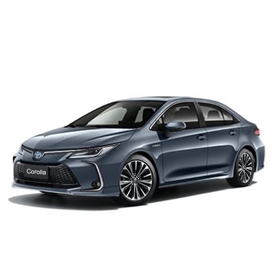 Ein guter Preis. 2024 To-yota Coro-lla Hybrid 1.8L Motor Auto Getriebe Box Rechtslenkung Fahrzeug Stoff Sitze Autosportsystem R16 Reifen Online