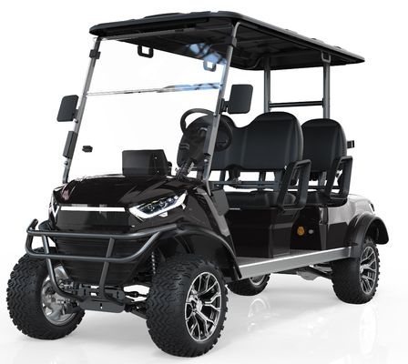 Ein guter Preis. 205/50-10 Reifengröße 4 Sitzplätze Hebbare elektrische Golfkarre für Golfplatz und Garten Online