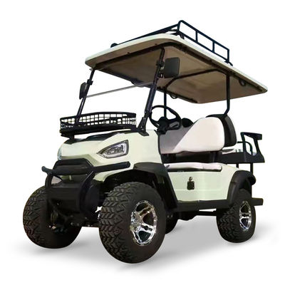 Ein guter Preis. Nutzfahrzeuge mit 2 Fahrgästen und 48V 5KW Wechselstrommotor Reise Golfkarren Stehende Position der Heckkutsche Höchstgeschwindigkeit ≤30Km/h Online