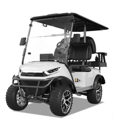 Ein guter Preis. Ein elektrischer Golfwagen mit zwei Sitzplätzen mit einer Geschwindigkeit von 30 bis 50 km/h und einer Mindestfreiheit von 150 bis 200 mm Online