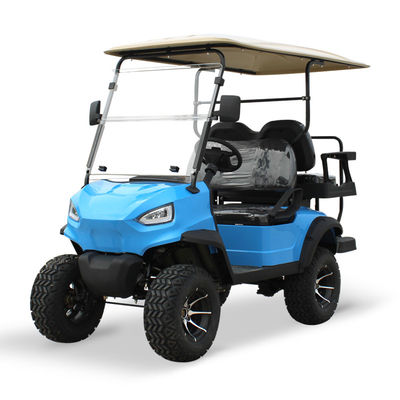 Ein guter Preis. 15.5mph Geschwindigkeit Elektro Jagd Buggy Lifted 4-Sitzer Golfwagen mit Aluminium-Legierung Hub und All-Terrain-Fähigkeiten Online