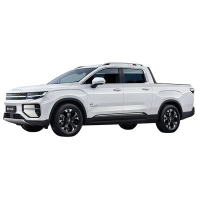 Ein guter Preis. Chinesische Marke Geely Radar rd6 ev pick up Weiß ev Auto großer Speicher 5 Sitzplätze 400km Reichweite Radar rd6 Elektroauto Neues Energiefahrzeug Online
