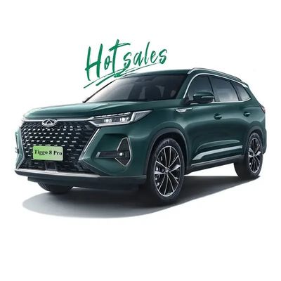 Ein guter Preis. 2023 Chery Tiggo 8 Pro Energy SUV mit elektrischem Stoff Turbo Dunkelbrennstoff und elektrischer Anpassung Außenrückspiegel Online