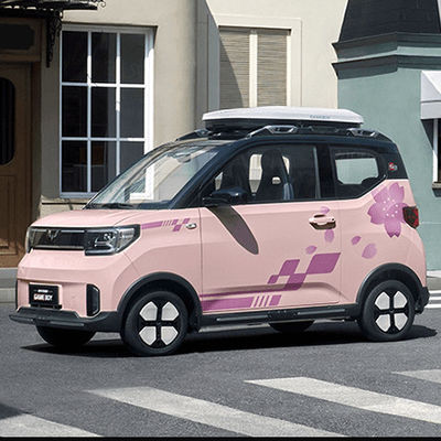 Ein guter Preis. Mini-Familiensportwagen 2023 Wuling Mini-EV-Elektroautos in rein elektrischem Antrieb mit maximaler Leistung 30kW 41Ps Online
