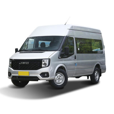 Ein guter Preis. Ledersitze 2023 JMC Fushun Cargo Van 3-17 Sitz Passagierauto Diesel 8-Gang Automatik 2,0T 146 PS Keine Stabilitätskontrolle Online