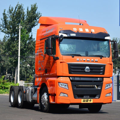 Ein guter Preis. Sinotruk SITRAK C7h G7 Traktor Lkw 6x4 4x2 Kopf Uesd CNG in Pakistan Kamera Metall Cummins 7585*2496*3745MM Halbe Reihe Online