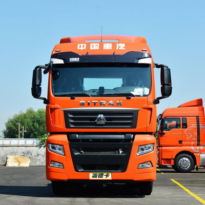 Ein guter Preis. Sinotruk SITRAK CNG C7H Gebrauchttraktor Anhänger Kopf Lkw 6x4 380 PS 120 M 3 Vorhang Lkw Schwerlastwagen ohne Touchscreen Online
