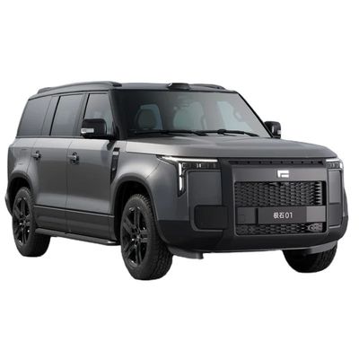 Ein guter Preis. Hybrid-Treibstoff Jishi 01 2023 Vielseitig 7-Sitzer-Version Energiefahrzeuge Mittelgroßer SUV Maximalgeschwindigkeit 200Km/h 2023 REEV Auto Online