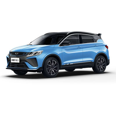 Ein guter Preis. 130kw Maximalleistung Geely Binyue Phev Hybrid Car 1.5T Motor 210 Km / h Hochgeschwindigkeit Vierräder SUV Fünf Plätze 3m Fahrzeug Online