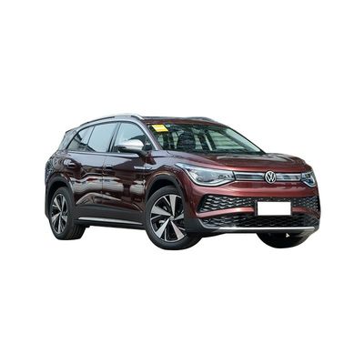 Ein guter Preis. Kleines Elektrofahrzeug Vw ID6 2023 EV RHD Auto mit 7-Sitzer-Elektro-SUV und ternärer Lithiumbatterie in weißem Äußeren Online